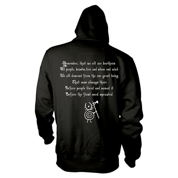 Heilung Unisex Vuxen Remember Hoodie L Svart Black L