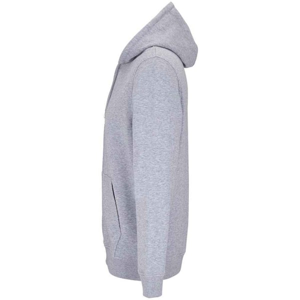 SOLS Unisex Adult Calipso Marl Full Zip Hoodie XL Gråmelerad Grey Marl XL