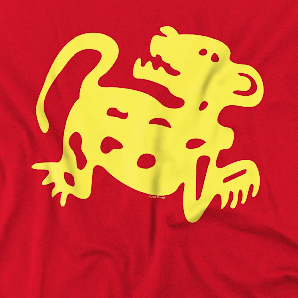 Legends of the Hidden Temple Herr Röd Jaguars T-Shirt 4XL Röd Red 4XL