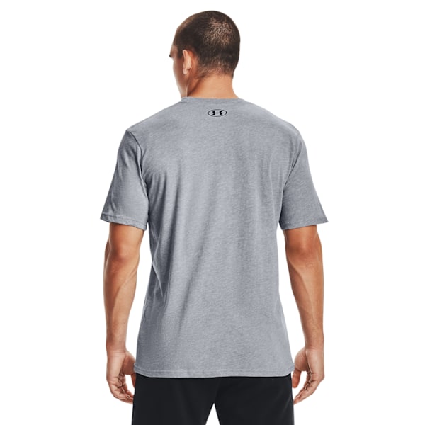 Under Armour Sportstyle Kortärmad T-shirt för Män XL Ljus Ste Light Steel Heather/Black XL