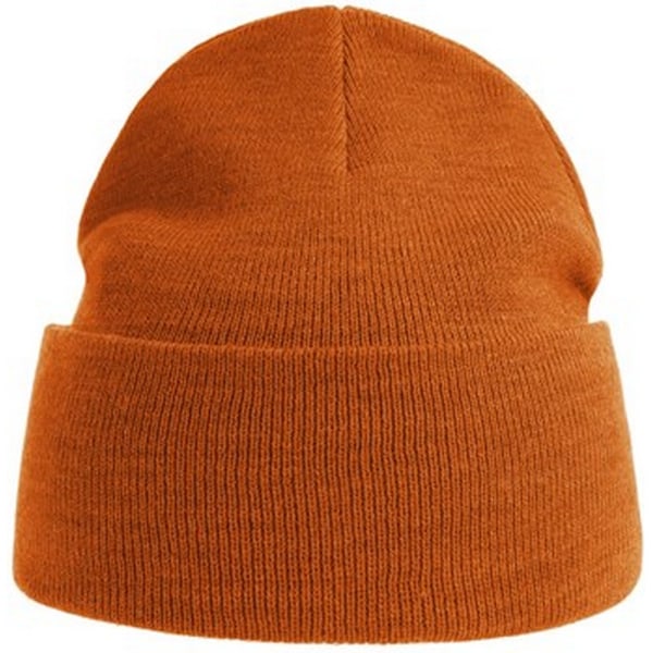 Atlantis Unisex Vuxen Ren Beanie i Återvunnet Material En Storlek Orange Orange One Size