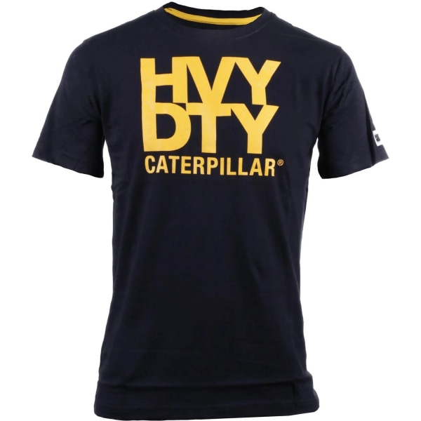 Caterpillar Mänsvarumärke Logotyp Heavy Duty T-shirt S Svart Black S