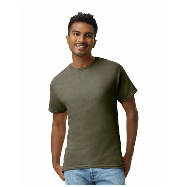 Gildan Herr Hammer Heavyweight T-shirt M Olivgrön Olive Green M