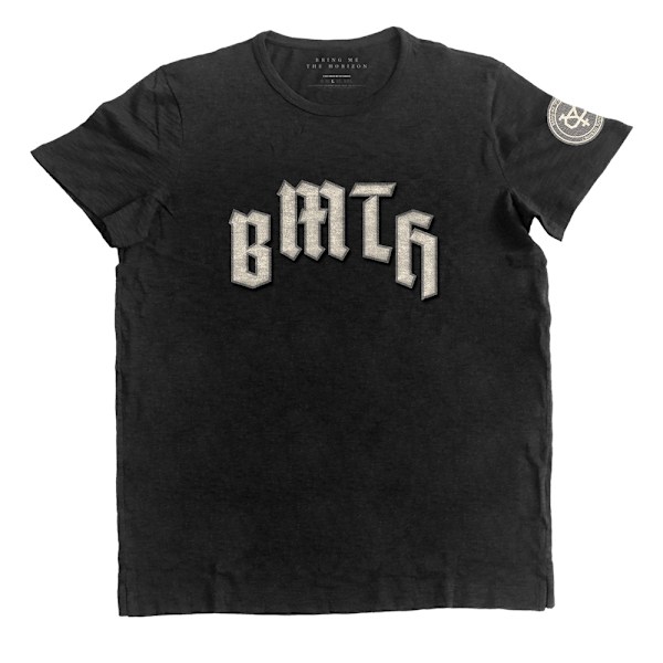 Bring Me The Horizon Unisex Adult Crooked Young Appliqué Bomull Black M