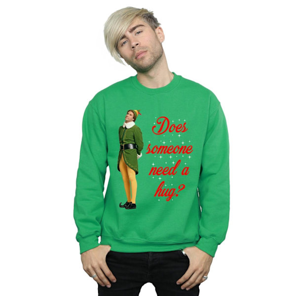 Elf Mens Hug Buddy Sweatshirt L Irish Green Irish Green L