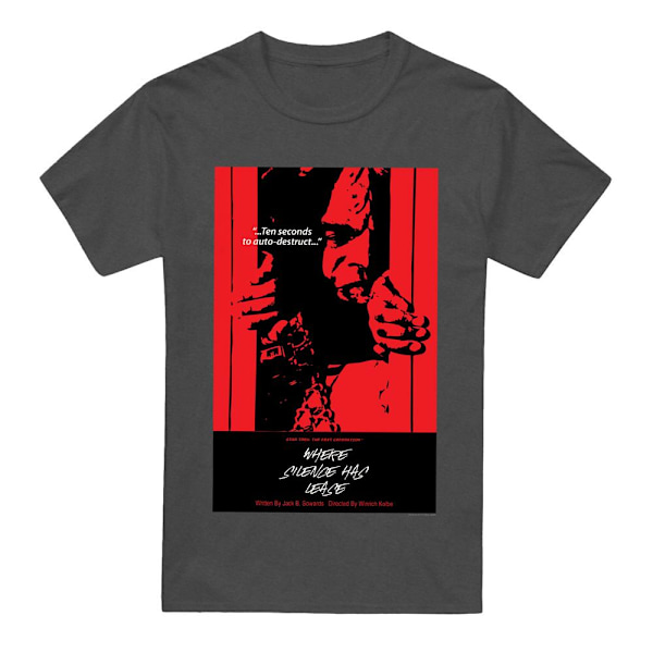 Star Trek Unisex Vuxen The Next Generation Säsong 2 Avsnitt 2 T-shirt Charcoal XXL