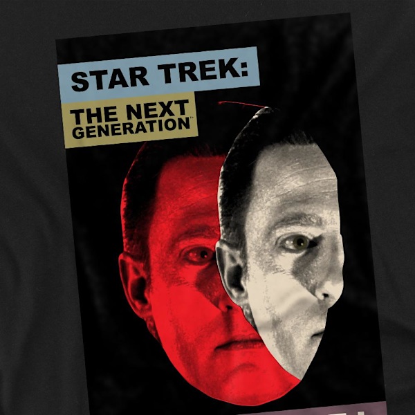 Star Trek Herr The Next Generation Säsong 6 Avsnitt 26 T-Shirt Black M