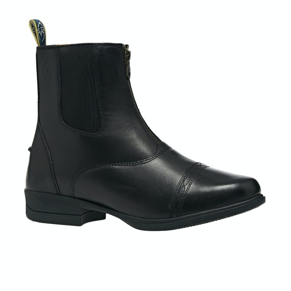 Moretta Dam/Dam Rosetta Läder Paddock Boots 6 UK Svart Black 6 UK