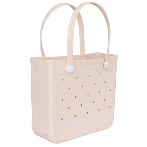 Miso Perforerad Strandväska M Beige Beige M