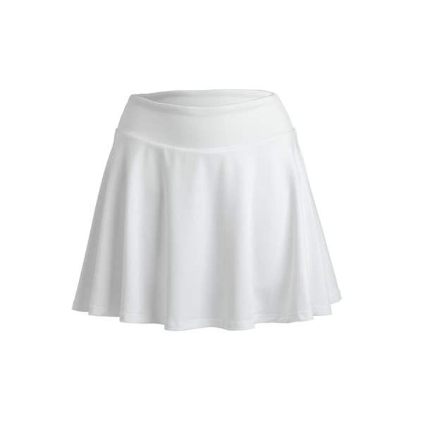 Spiro Recycled Womens/Ladies Fitness Skort S Vit White S