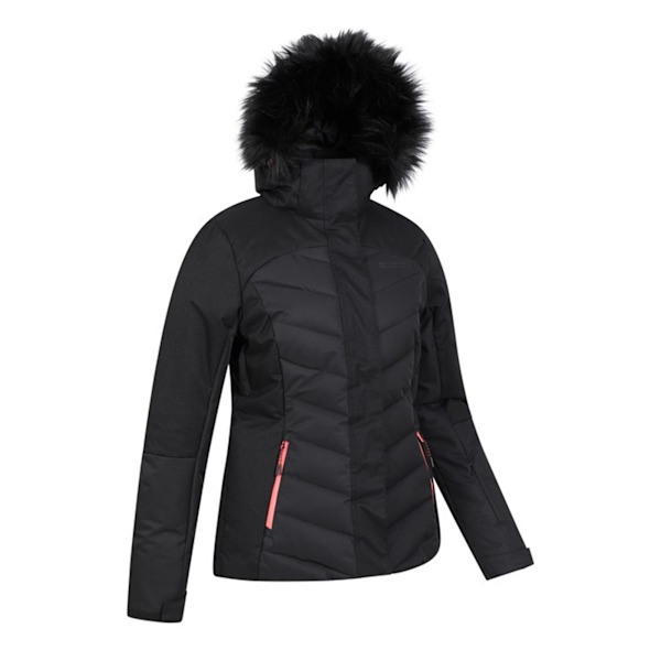 Mountain Warehouse Womens/Ladies Pyrenees II Padded Ski Jacket Black 18 UK