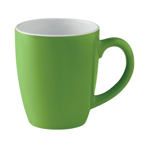 MidOcean Trent Färgad Keramikmugg One Size Grön/Vit Green/White One Size