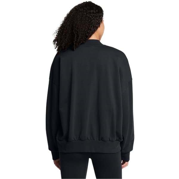Under Armour Dam Fleece Varsity Jacka 8 UK Svart Black 8 UK