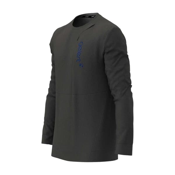 Gelert Långärmad Sweatshirt för män med rund hals S Mörkgrå Dark Grey S