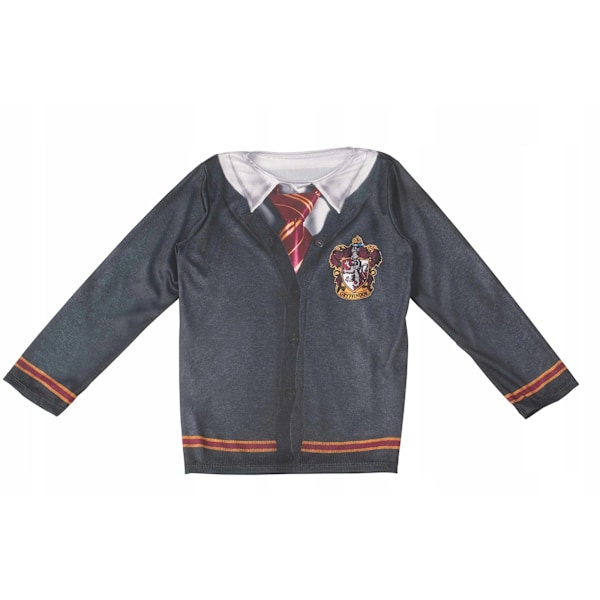 Harry Potter Barn/Barn Gryffindor Kostym Topp S Mörkgrå Dark Grey S