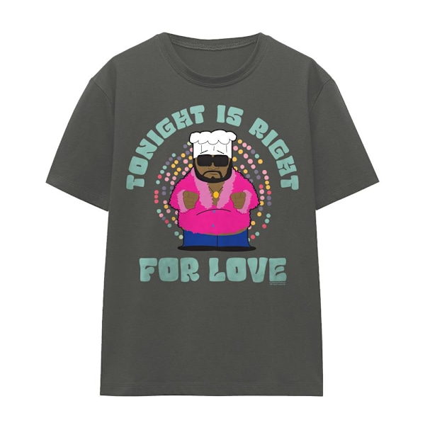 South Park Unisex Vuxen Tonight Is Right T-Shirt M Kolgrå Charcoal M