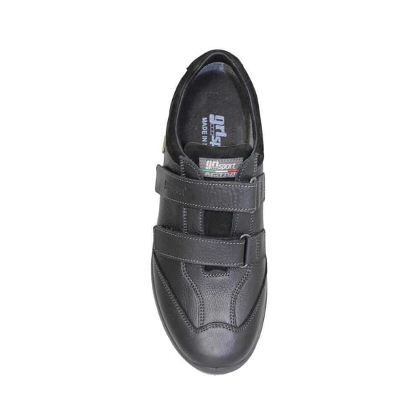 Grisport Mens Lewis Läder Walking Shoes 11 UK Black Black 11 UK