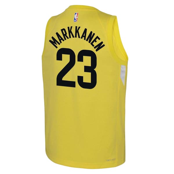 Nike Barn/Kids NBA Icon Edition Swingman Basketlinne Yellow 7-8 Years