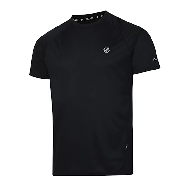 Dare 2B Accelerate Lättvikts T-shirt för Herrar L Svart Black L