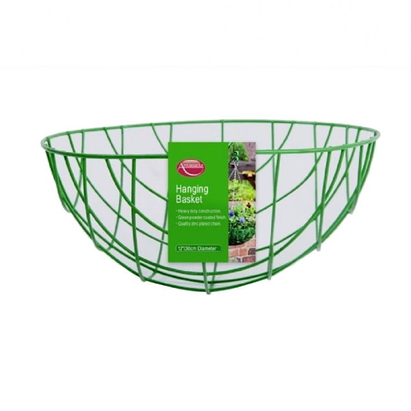 Ambassador Stålhängande korg En storlek Grön Green One Size