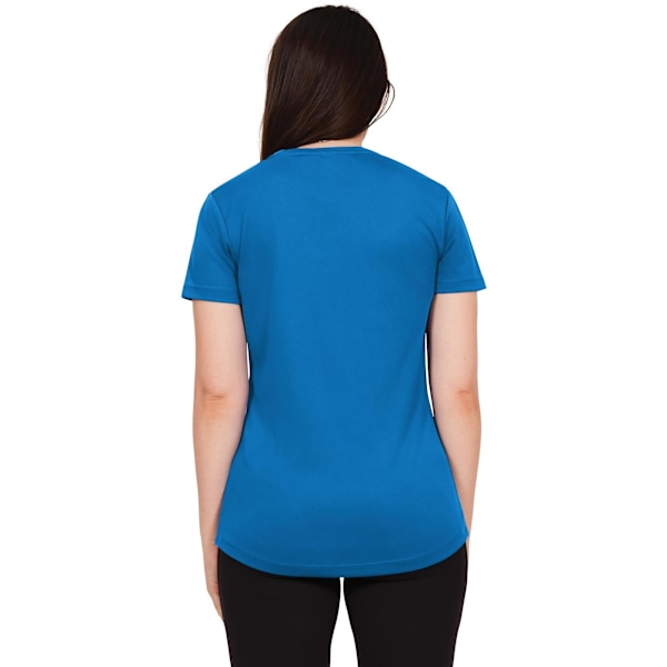 Casual Classics Original Tech T-shirt för Kvinnor/Dam XL Safirblå Sapphire Blue XL