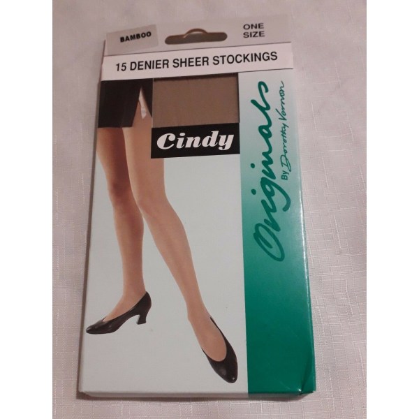 Cindy Dam/Dam 15 Denier Strumpor (1 par) One Size Paloma Mink One Size (UK Shoe 3-8)