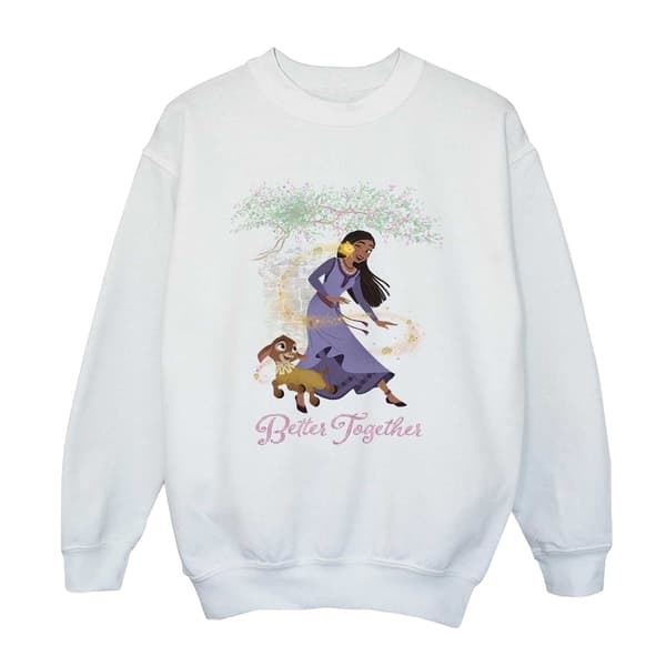 Wish Herr Better Together Sweatshirt S Vit White S