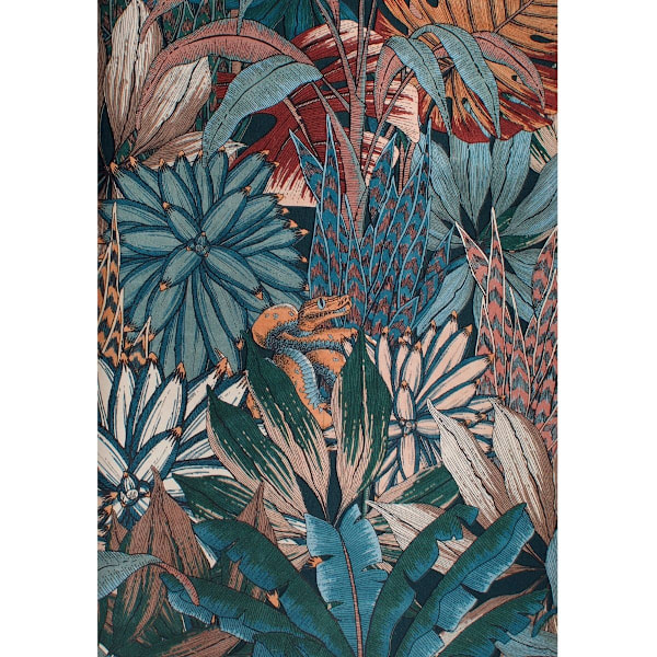 Muriva Forest Tapet 10m x 53cm Teal Teal 10m x 53cm