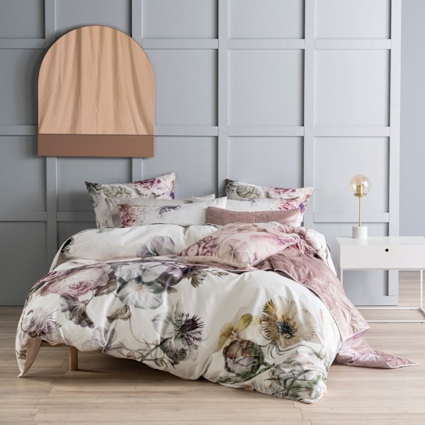 Linen House Ellaria Påslakanset Enkelsäng Flerfärgad Multicoloured Single