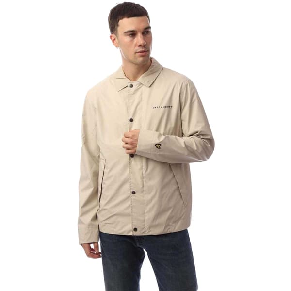 Lyle & Scott Herr Coach Jacka S Beige Beige S