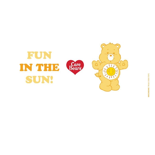 Care Bears Fun In The Sun Inner Two Tone Funshine Bear Mug En Yellow/Red/White One Size