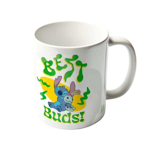 Lilo & Stitch Stitch & Scrump Mugg En Storlek Vit White One Size