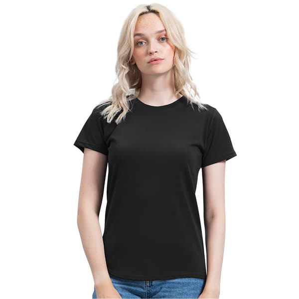 Mantis Dam/Dam Essential T-Shirt M Kolgrå Melange Charcoal Grey Melange M