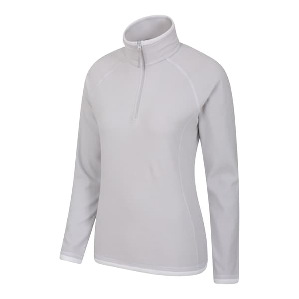 Mountain Warehouse Dam/Dam Montana Half Zip Fleecetröja 14 Grey 14 UK