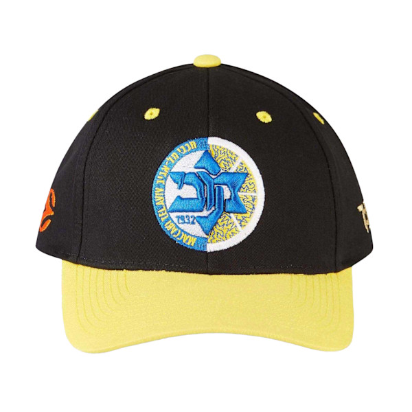 Tokyo Time Unisex Vuxen Maccabi Playtika Tel Aviv Baseballkeps Black/Yellow One Size