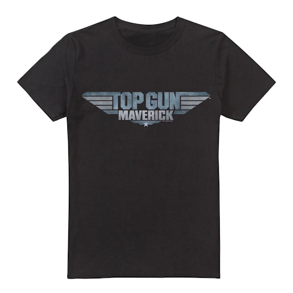Top Gun: Maverick Herr Logo T-Shirt 4XL Svart Black 4XL