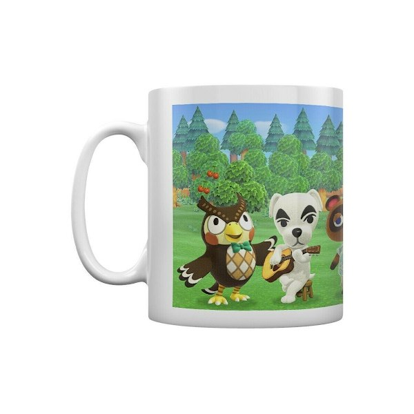 Animal Crossing Line Up Mug En Storlek Flerfärgad Multicoloured One Size