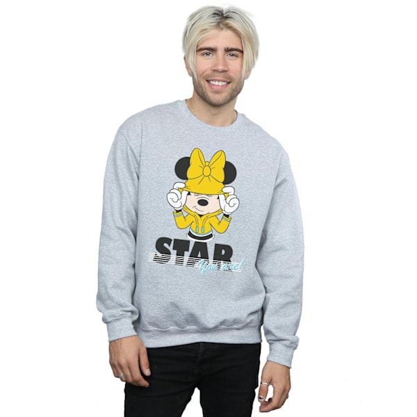 Disney Herr Mickey Mouse Star You Are Sweatshirt XL Sports Grey Sports Grey XL