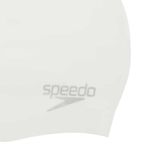 Speedo Unisex Vuxen 2024 Silikonbadmössa One Size Vit White One Size
