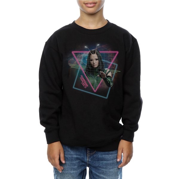 Marvel Boys Guardians Of The Galaxy Neon Mantis Sweatshirt 7-8 Black 7-8 Years