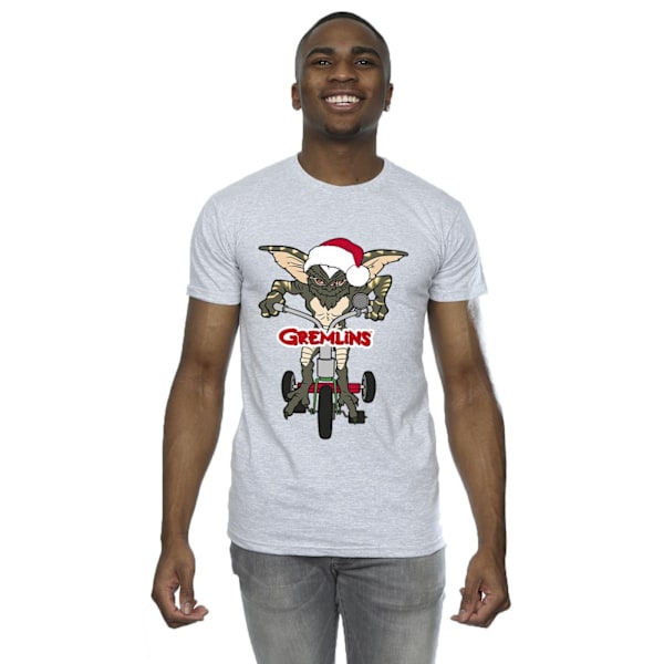 Gremlins herrcykel logotyp T-shirt 5XL Sports Grey Sports Grey 5XL