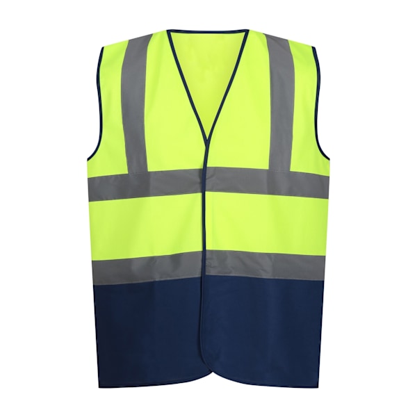 Regatta Professional Varselväst Tvåfärgad Herr XL Fluorgul/ Fluro Yellow/Navy XL