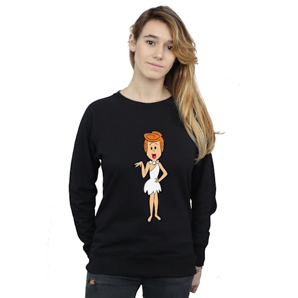The Flintstones Dam/Damer Wilma Flintstone Klassisk Pose Sweatshirt Black M