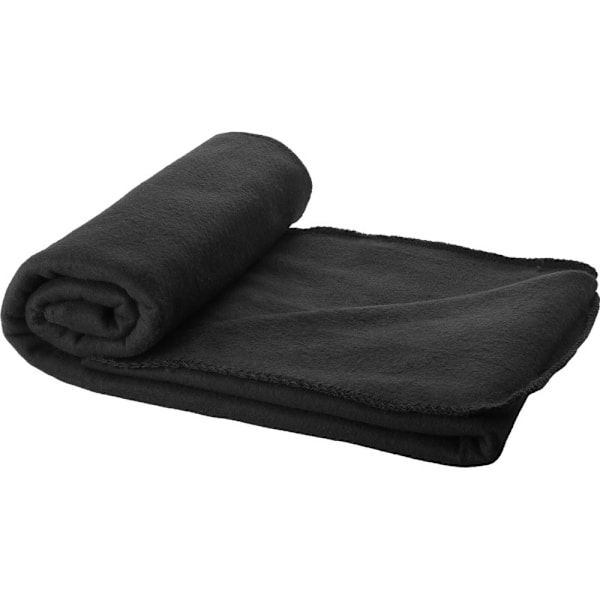 Bullet Huggy Filt And Pouch 150 x 120 cm Solid Black Solid Black 150 x 120 cm