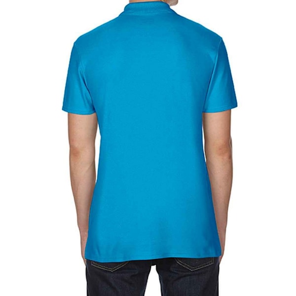 Gildan SoftStyle Double Pique Poloskjorta 4XL Safirblå Sapphire Blue 4XL
