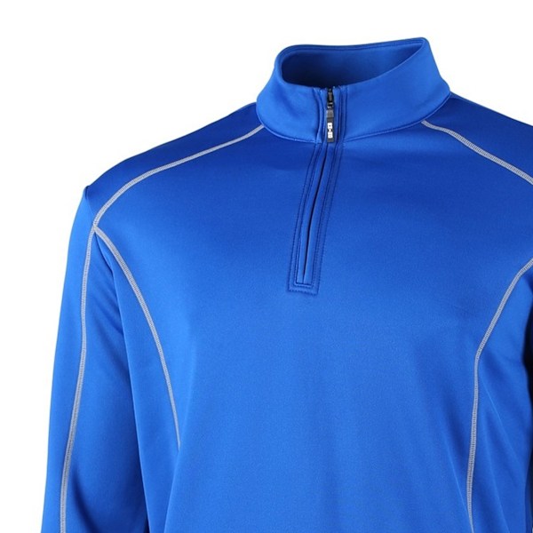 Rhino Seville 1/4 Zip Midlayer Sports Top 3XL Royal för män Royal 3XL