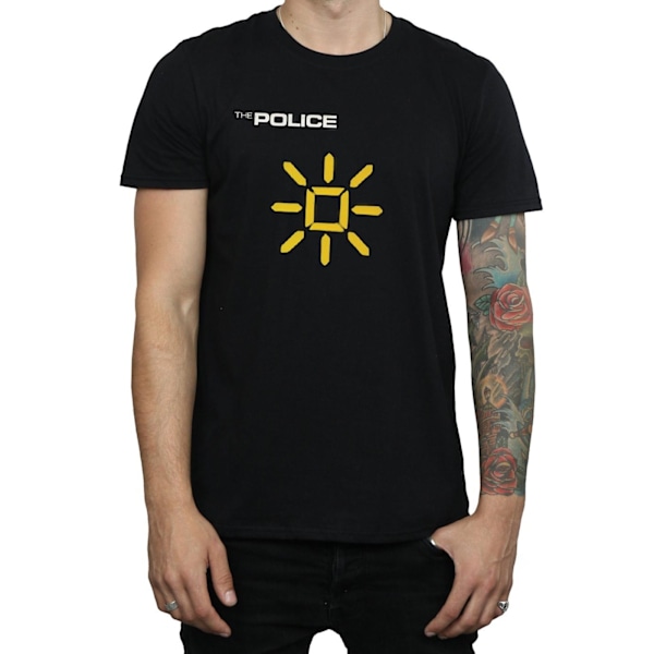 The Police Mens Invisible Sun T-Shirt L Svart Black L