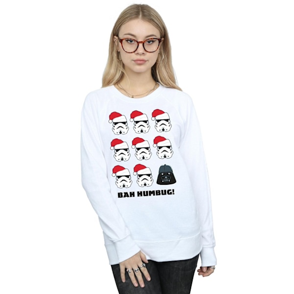 Star Wars Dam/Damer Jul Humbug Sweatshirt M Vit White M