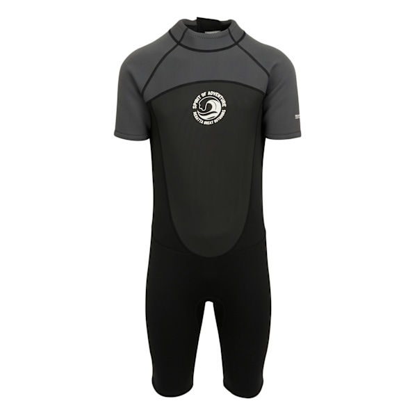 Regatta Mens Shorty Wetsuit L-XL Svart/Mörkgrå/Vit Black/Dark Grey/White L-XL