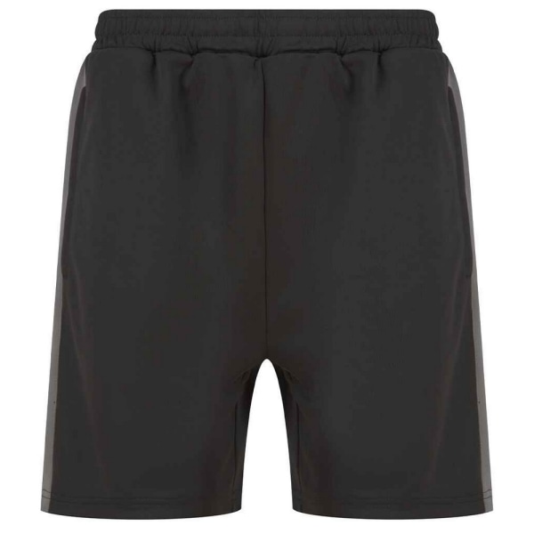 Finden & Hales Knitted Shorts för män XL Svart/Gunmetal Grå Black/Gunmetal Grey XL